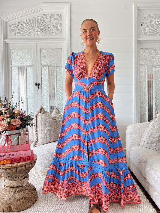 Little Flowers Tabitha Maxi Dress
