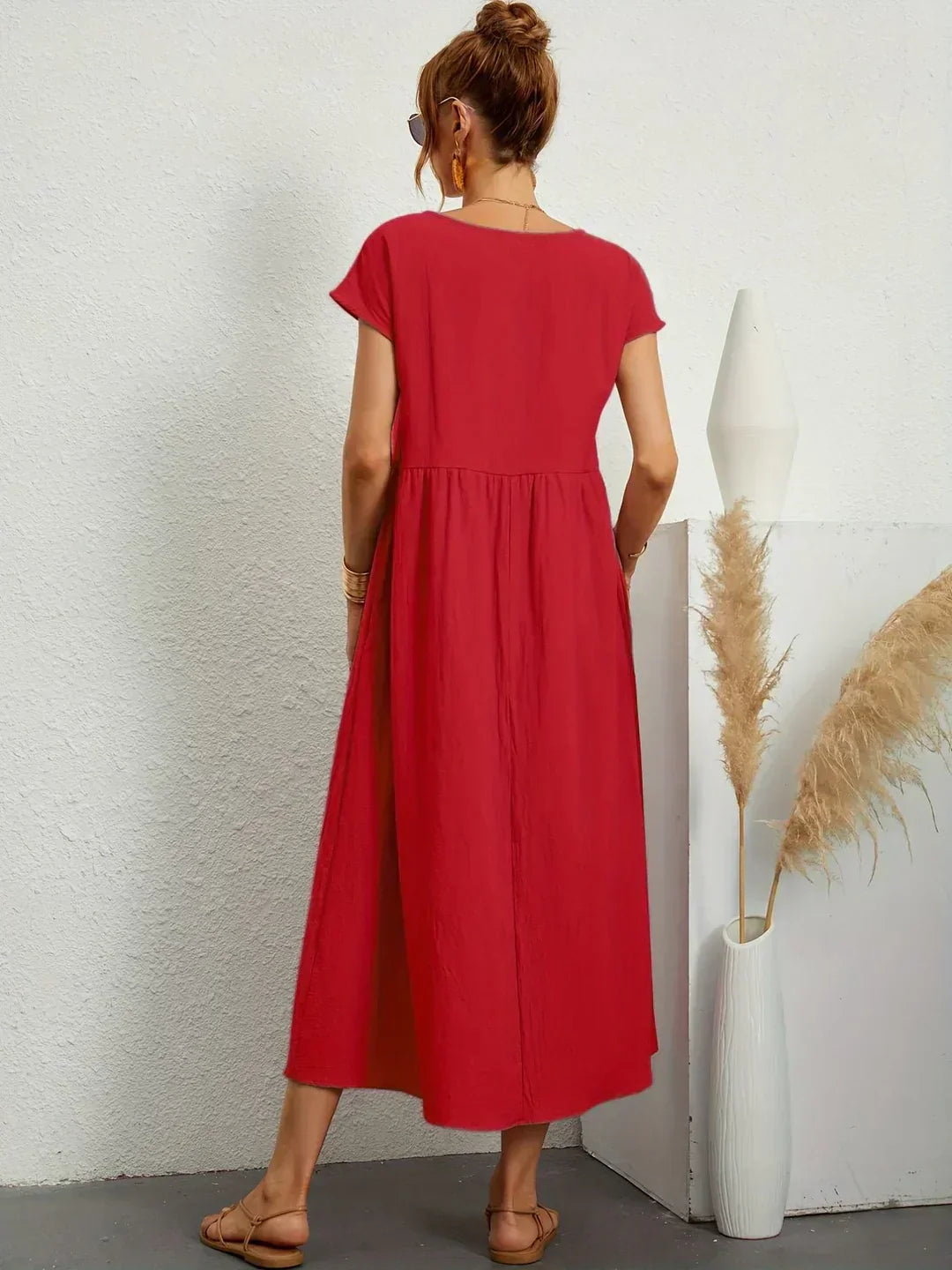 Nataly Relaxed Midi Dress