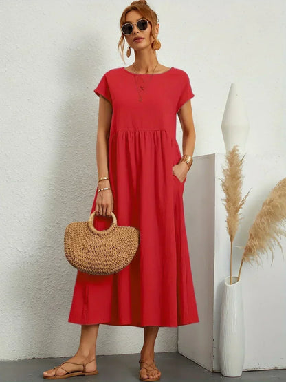 Nataly Relaxed Midi Dress