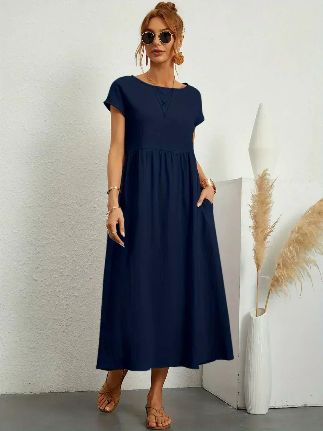 Nataly Relaxed Midi Dress