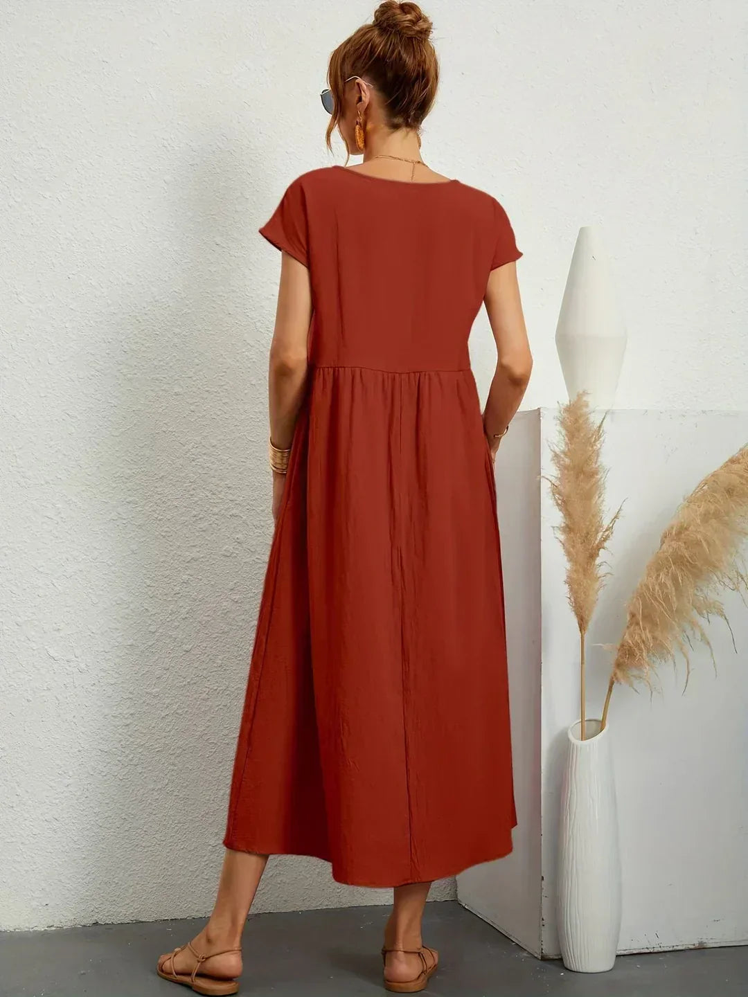 Nataly Relaxed Midi Dress