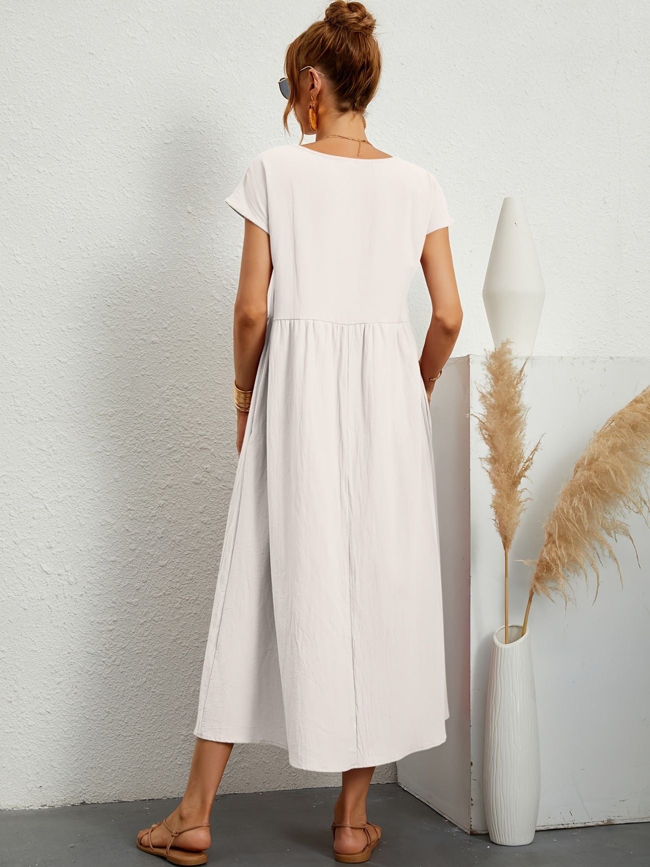 Alyssa Relaxed Midi Dress