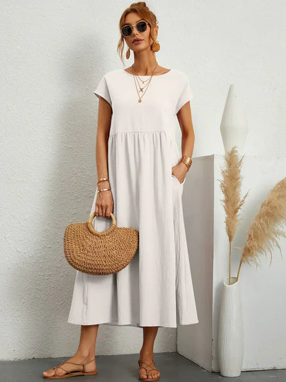 Nataly Relaxed Midi Dress