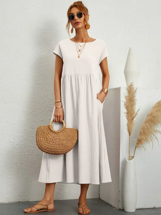 Nataly Relaxed Midi Dress