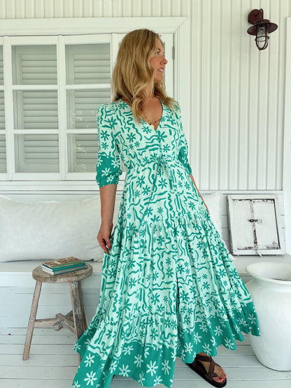 Mint Spritz Tessa Maxi Dress