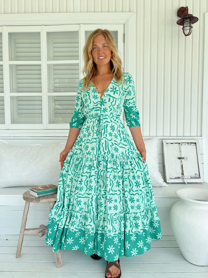 Mint Spritz Tessa Maxi Dress