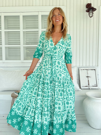 Mint Spritz Tessa Maxi Dress
