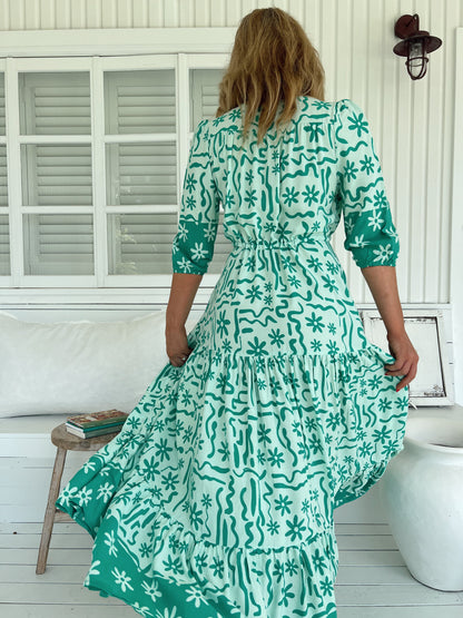 Mint Spritz Tessa Maxi Dress