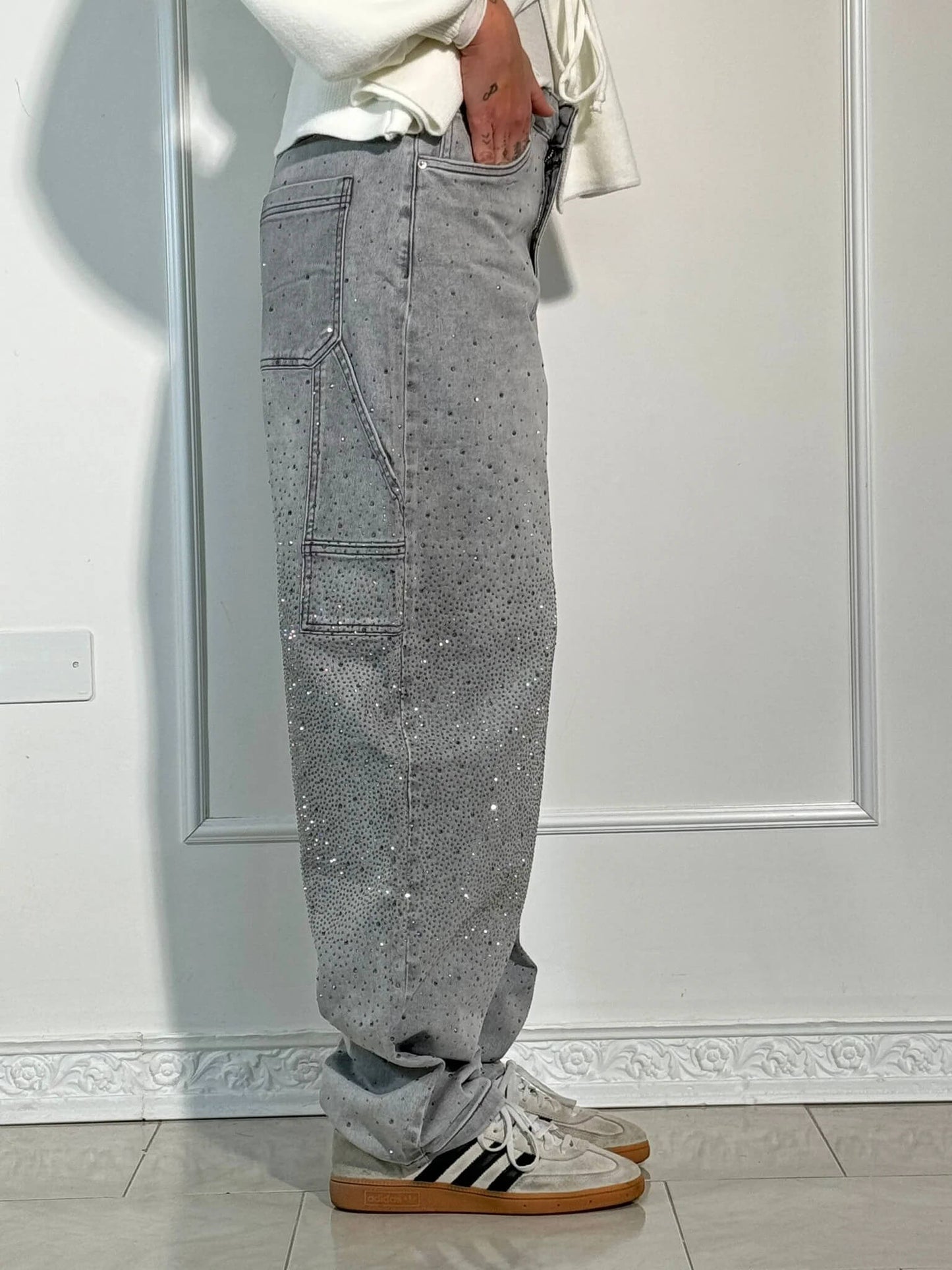 Shine Denim Jeans by Balloon Carpenter