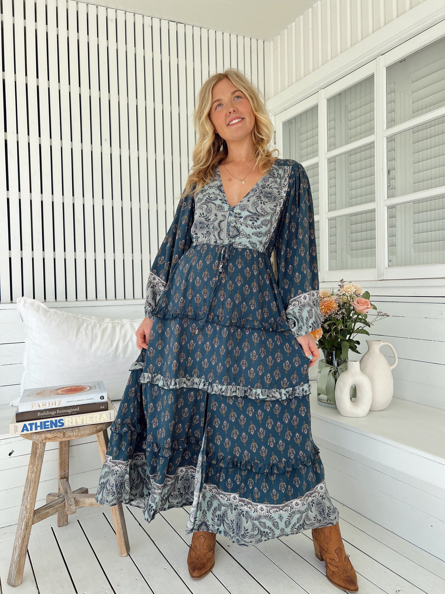 Nico Luciana Maxi Dress
