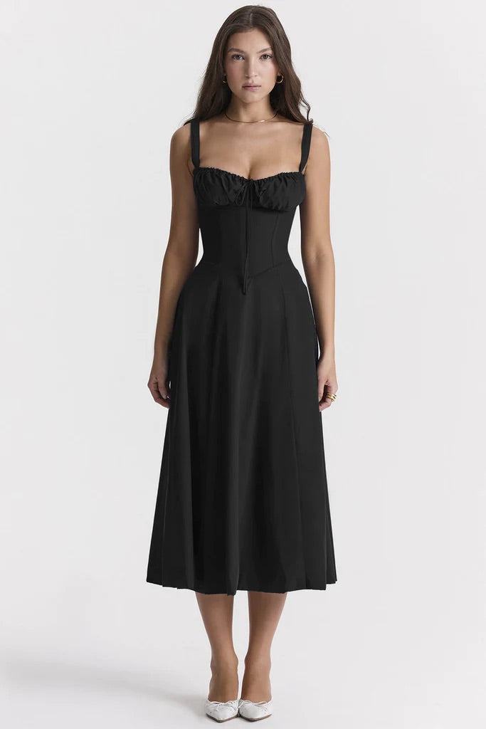 Freya Floral Midi Dress