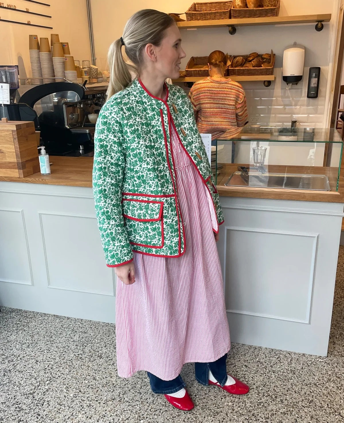Colorful Floral Patchwork Jacket