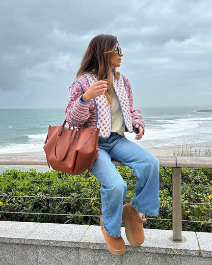 Dual-Sided Printed Jacket