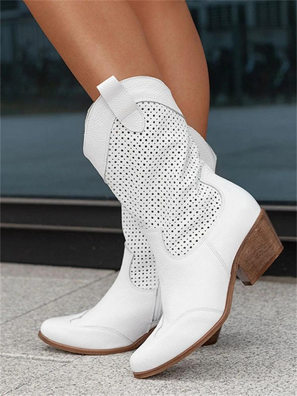 Lucia Stylish Breathable Cowboy Boots