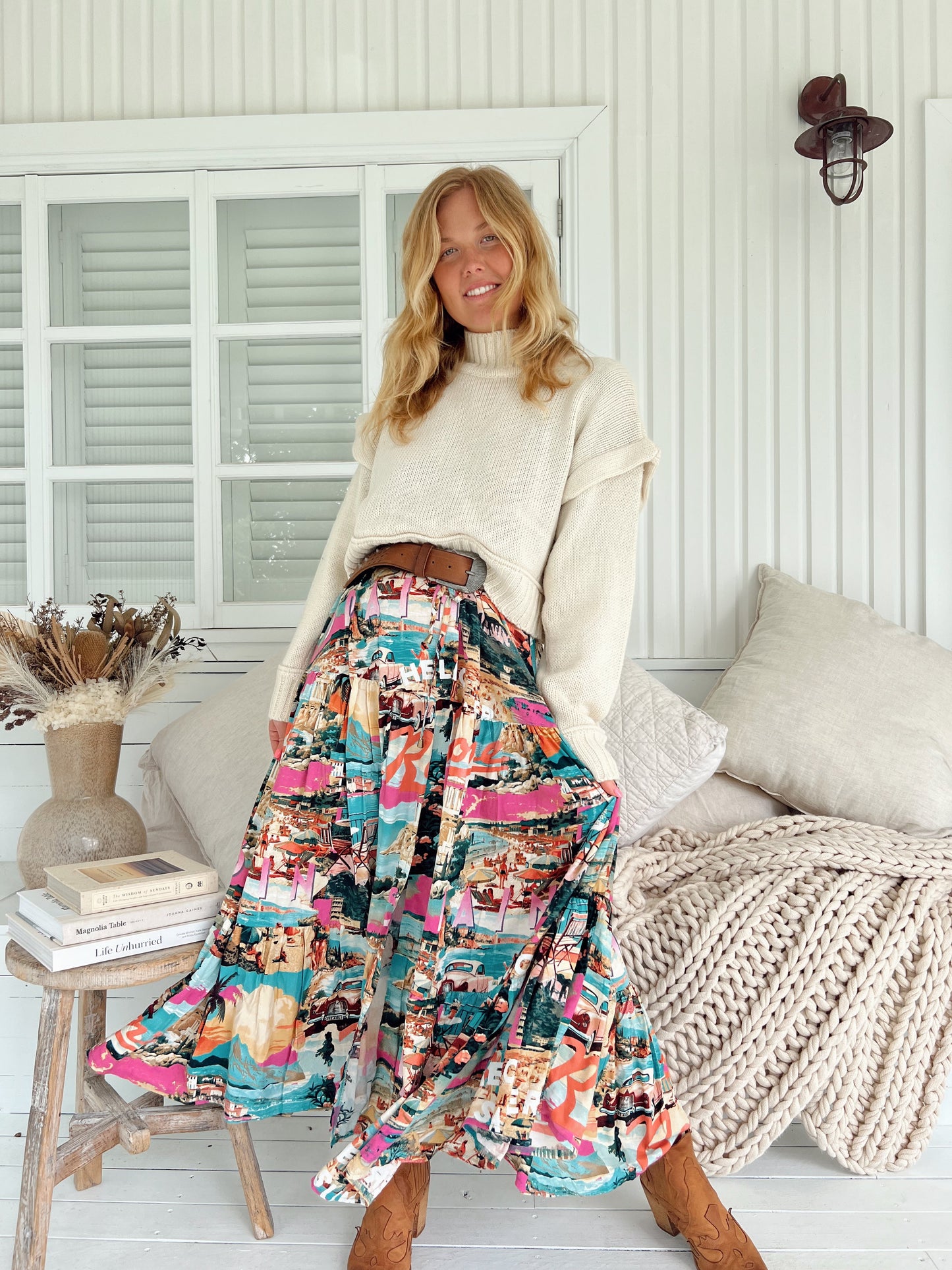 Rome-Inspired Tessa Maxi Dress