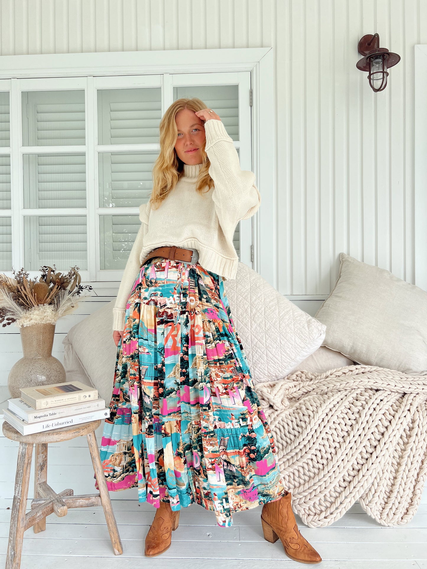 Rome-Inspired Tessa Maxi Dress