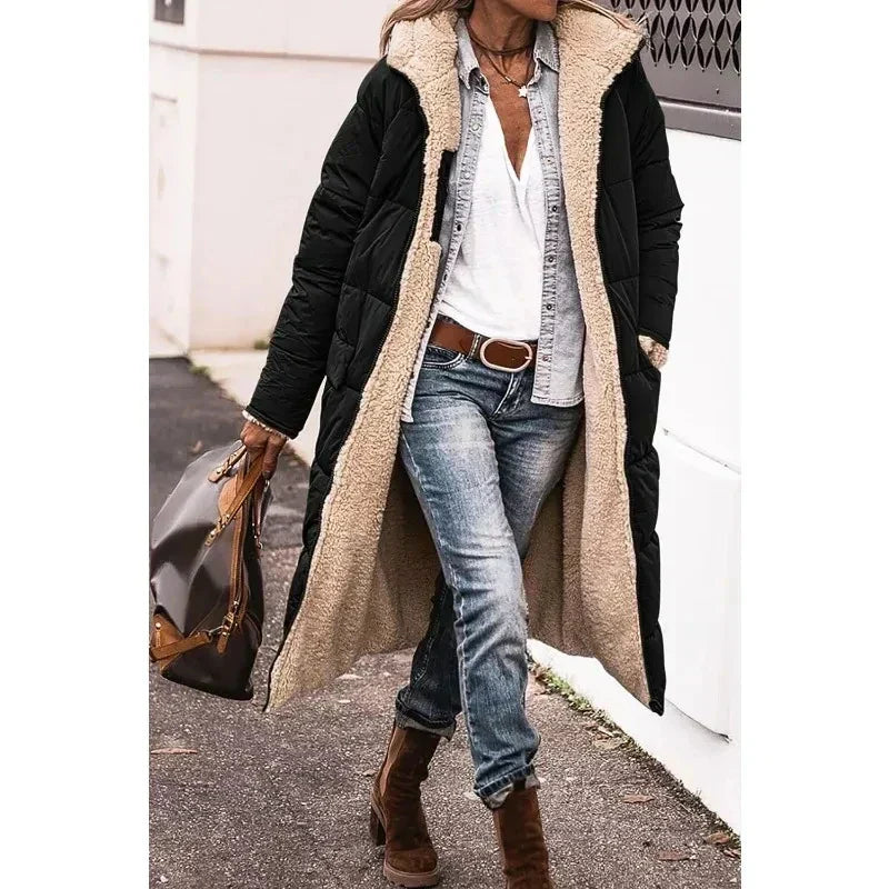 Hallie Oversized Sherpa Coat