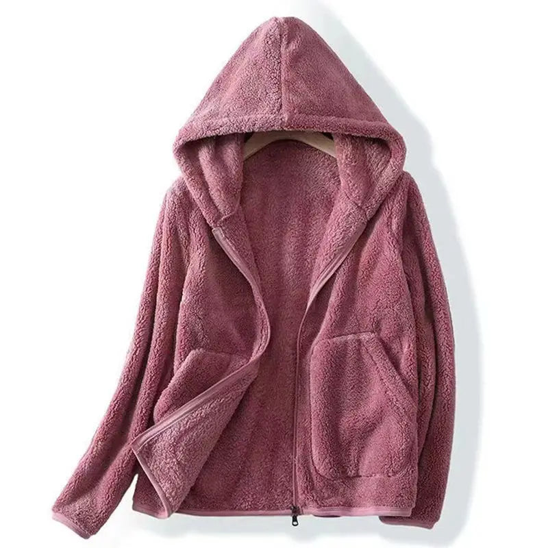 Mizona Velvet Plush Hoodie