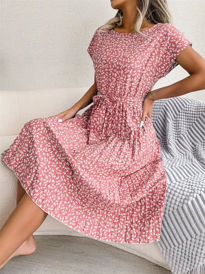 Isabelle Pleated Dress