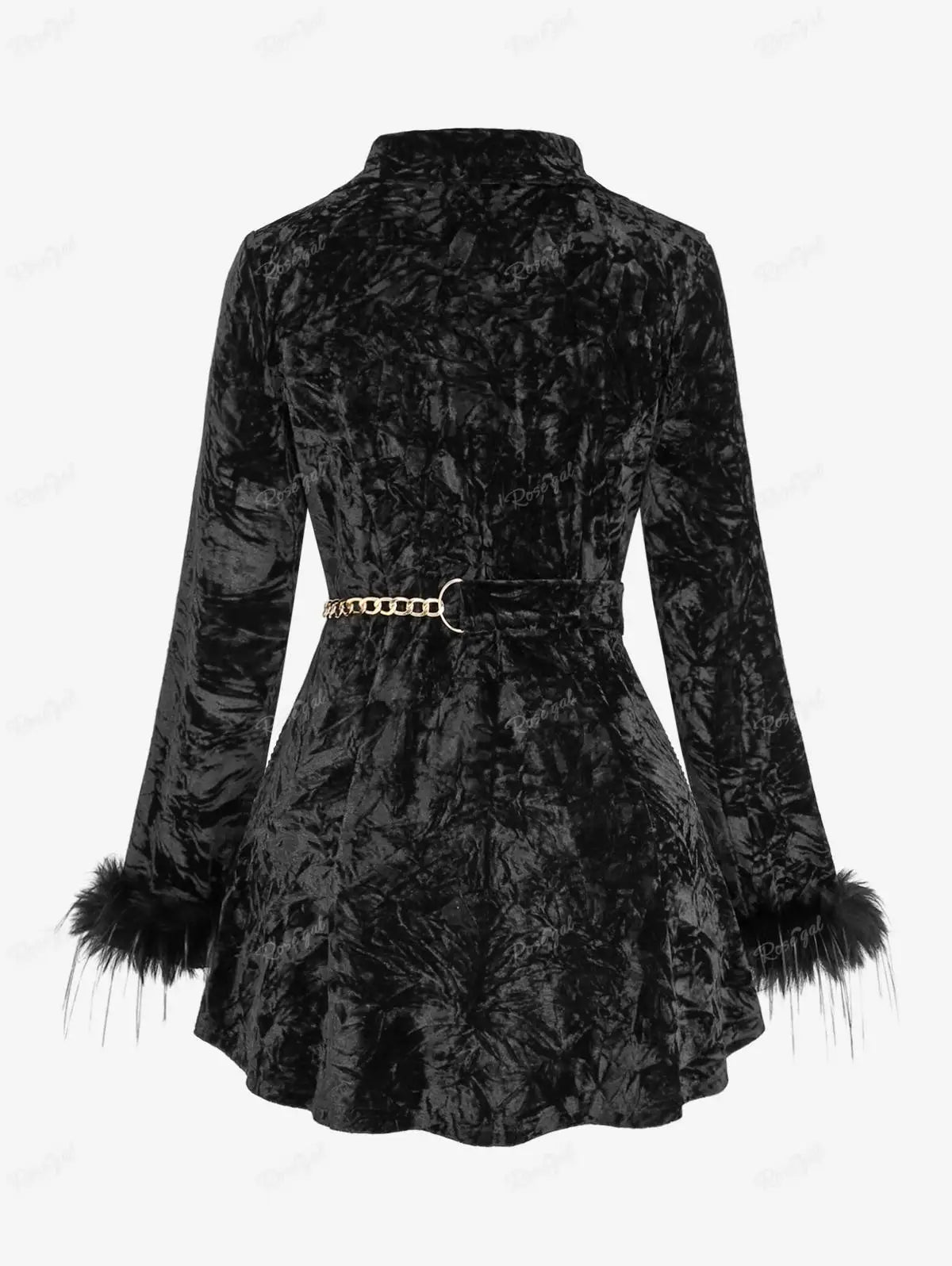 Collar Black Coat