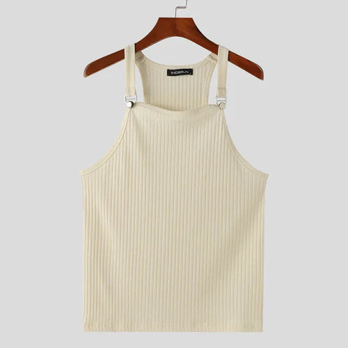 Buttoned Tank Top