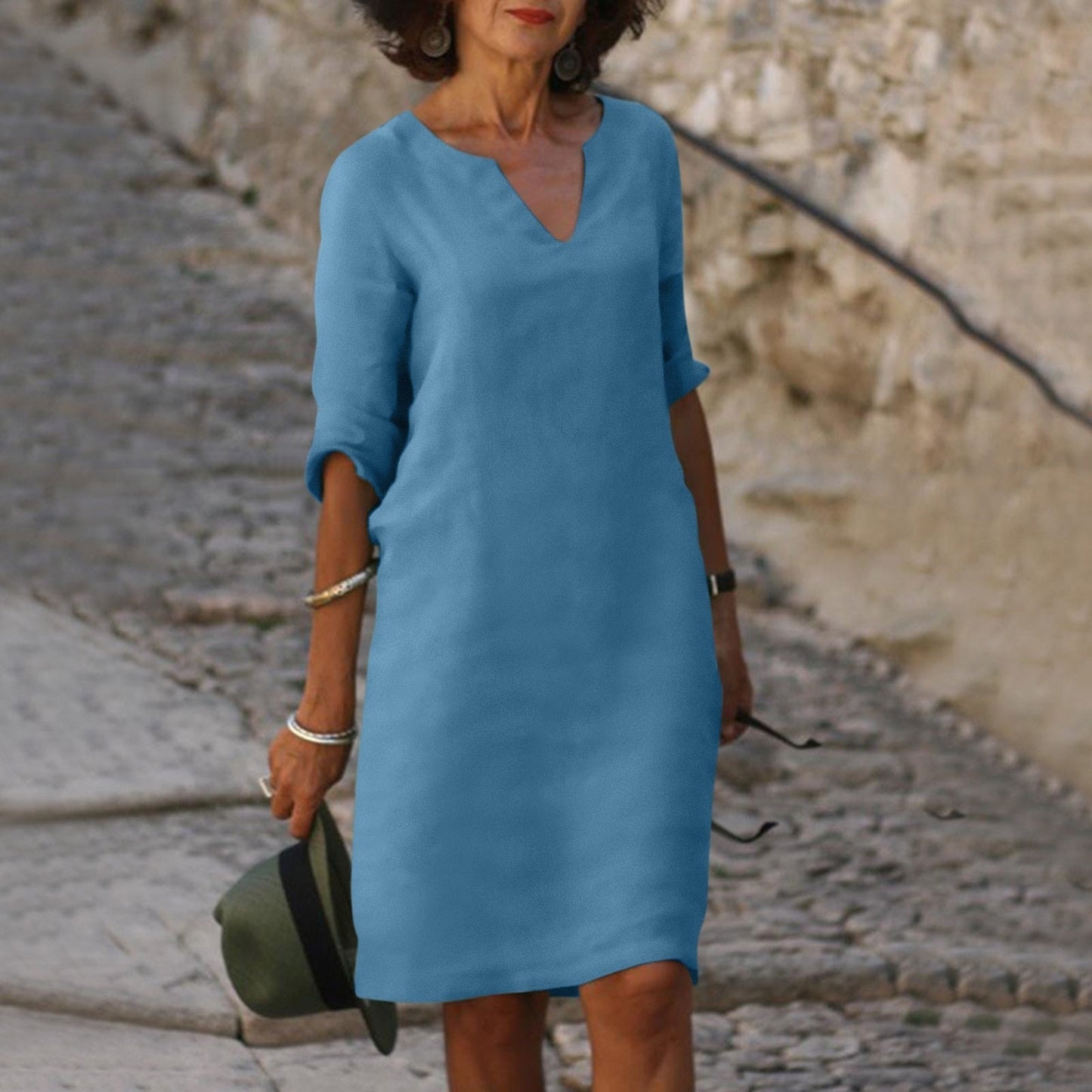 Jocelyn V-neck Dress
