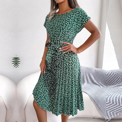 Isabelle Pleated Dress