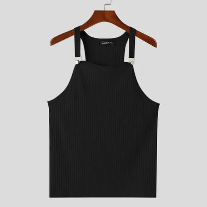 Buttoned Tank Top