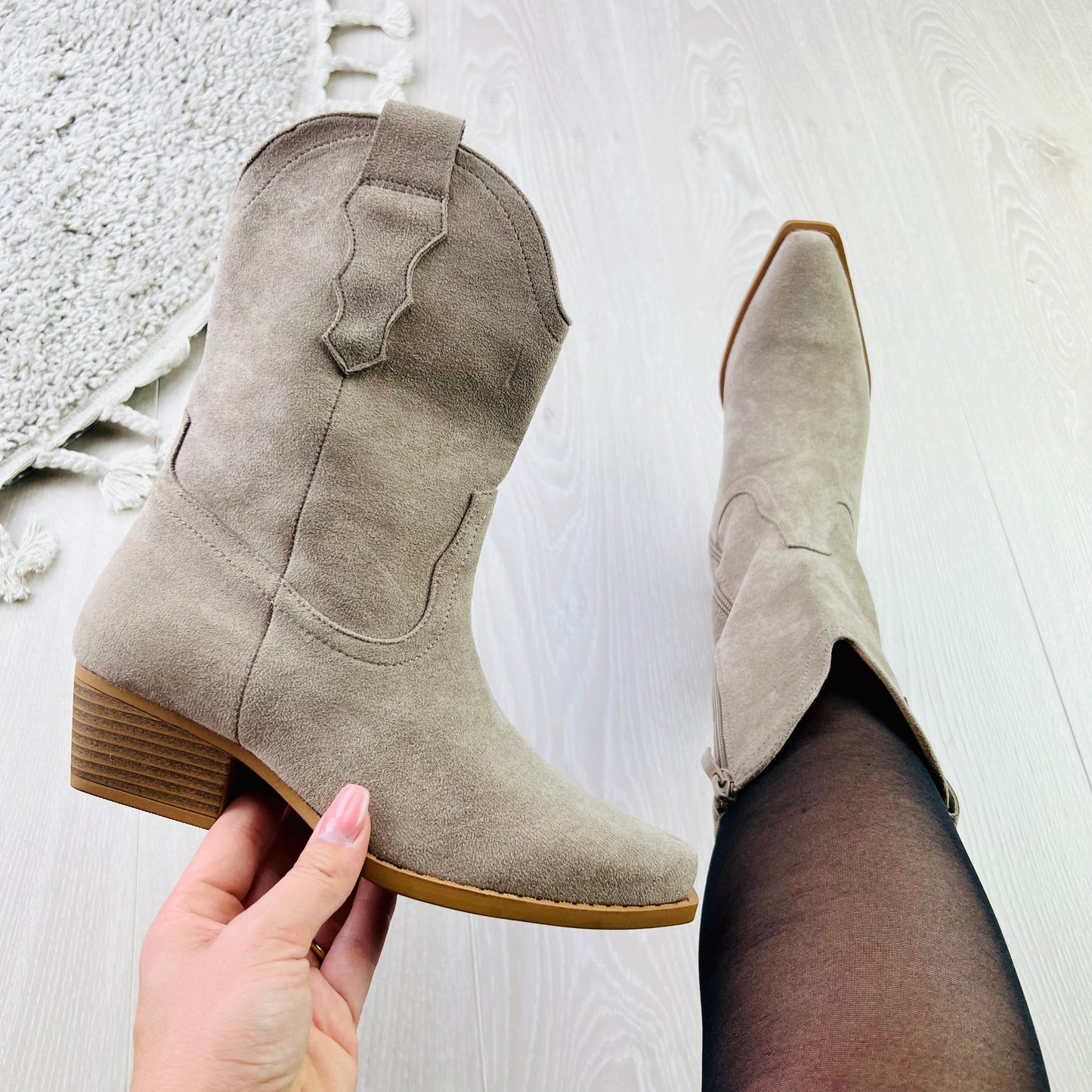 Equal Taupe Boots