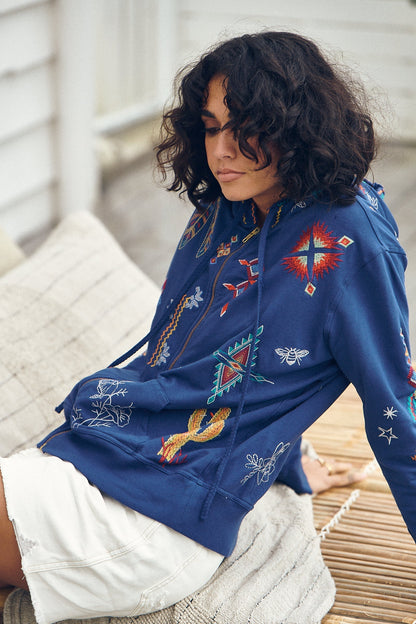 Amelia Floral Hoodie