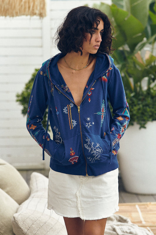 Amelia Floral Hoodie