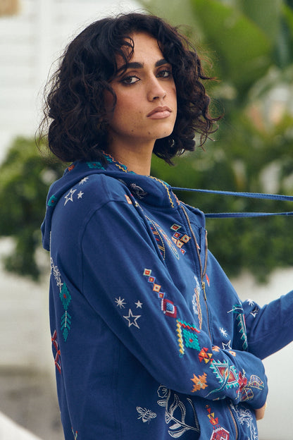 Amelia Floral Hoodie