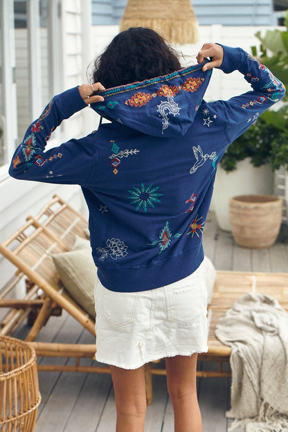 Amelia Floral Hoodie