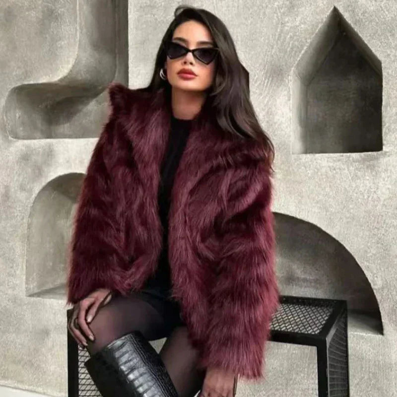 Valentina Faux Fur Coat