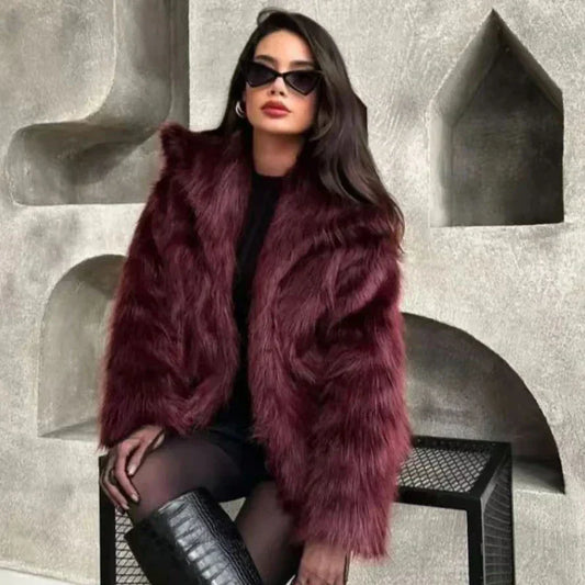 Valentina Faux Fur Coat