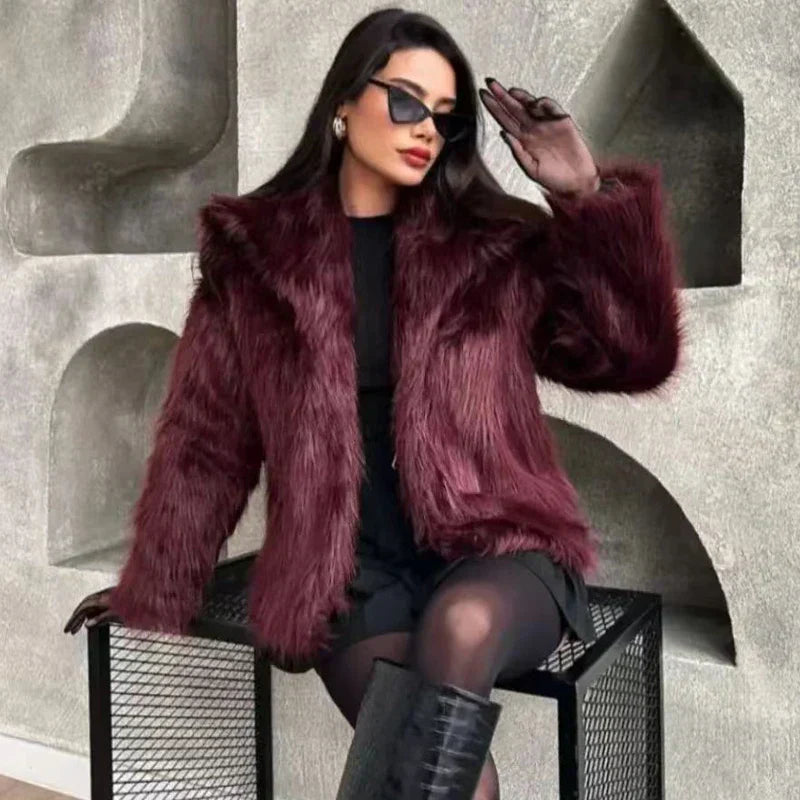 Valentina Faux Fur Coat