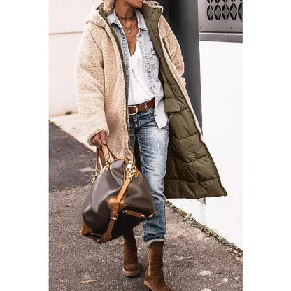 Hallie Oversized Sherpa Coat