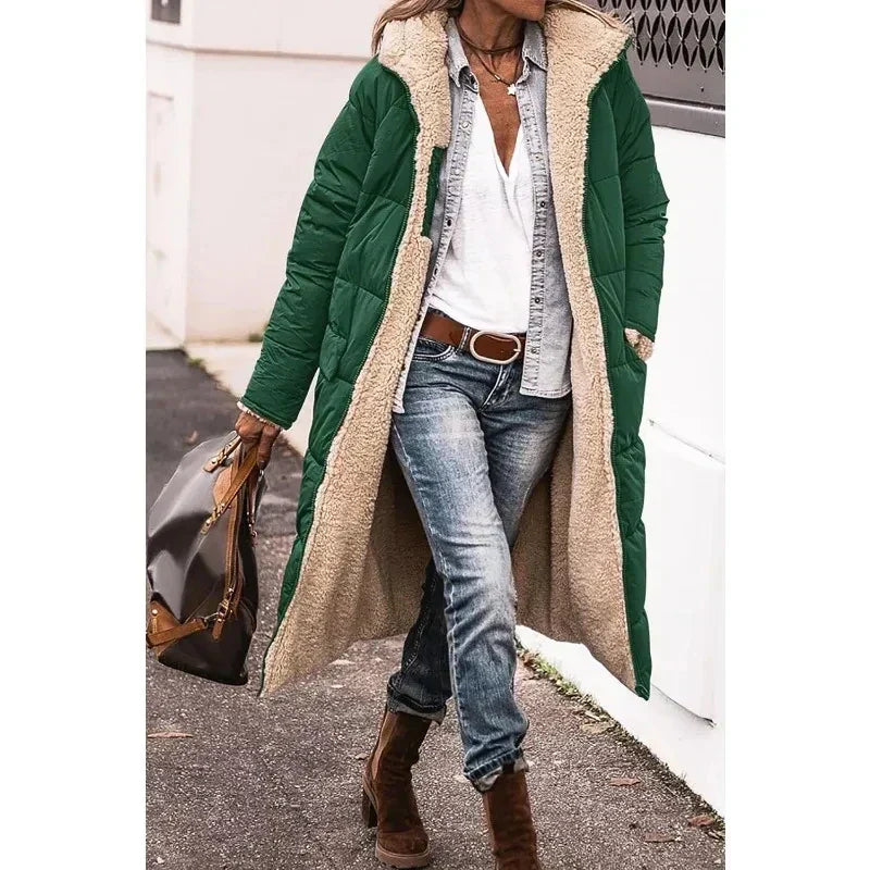Hallie Oversized Sherpa Coat