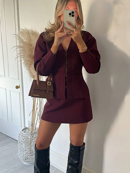 Annie Knitted Set