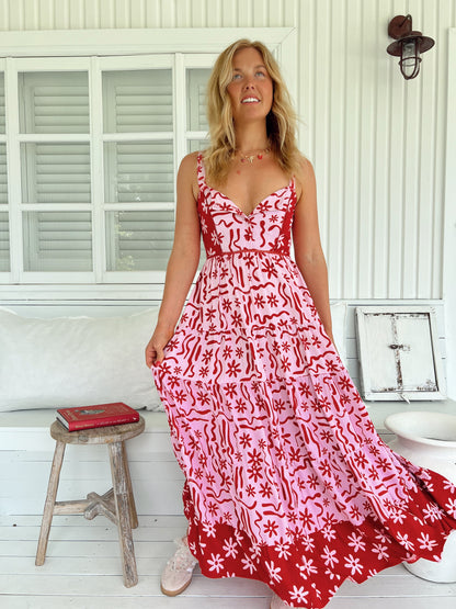 Strawberry Spritz Bea Dress