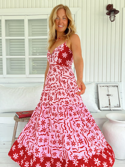 Strawberry Spritz Bea Dress