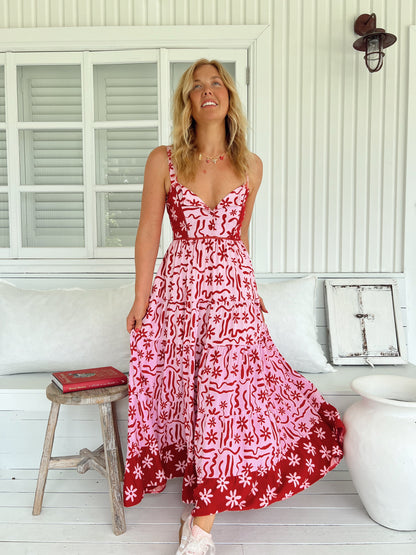 Strawberry Spritz Bea Dress