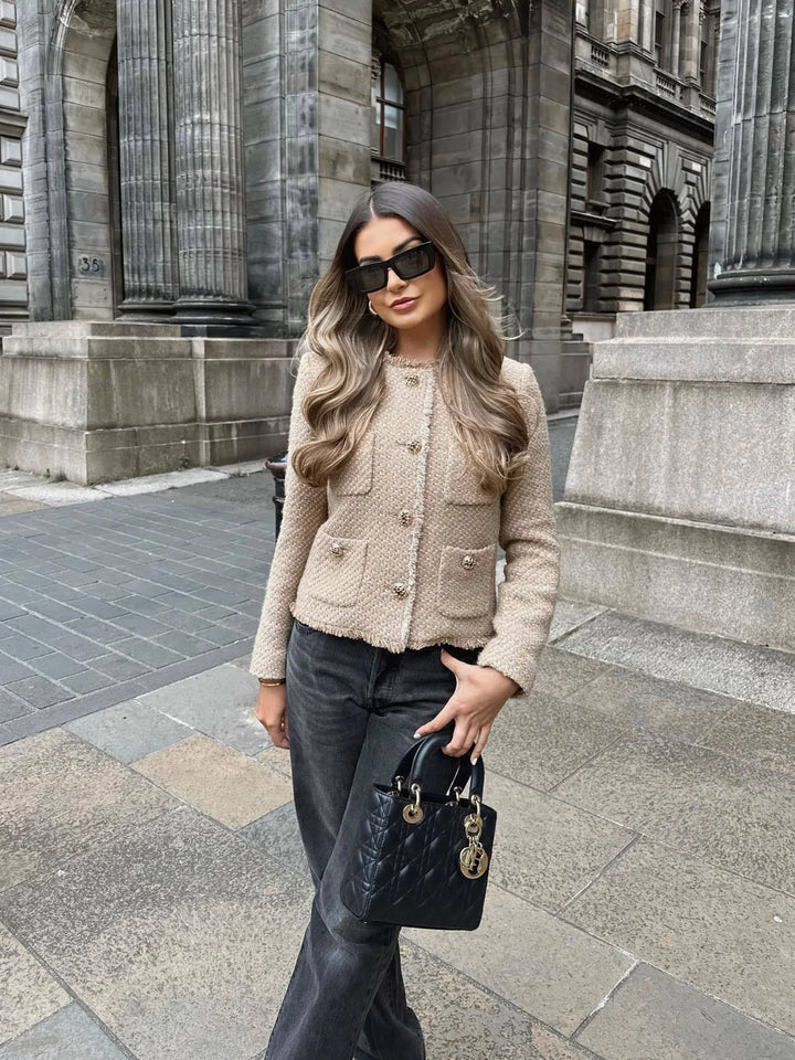 Jennifer Stylish Tweed Jacket