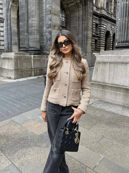 Jennifer Stylish Tweed Jacket