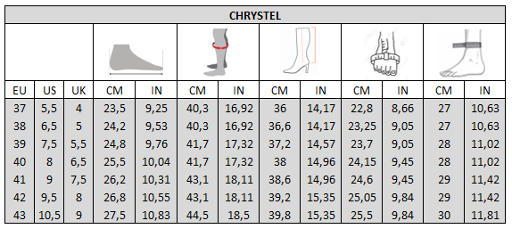 XL laarzen voor brede kuiten - Model Chrystel