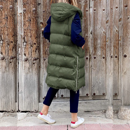 Monse - Sleeveless Waterproof Hooded Coat (2024 Clearance Sale)