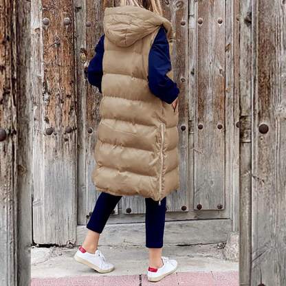 Monse - Sleeveless Waterproof Hooded Coat (2024 Clearance Sale)