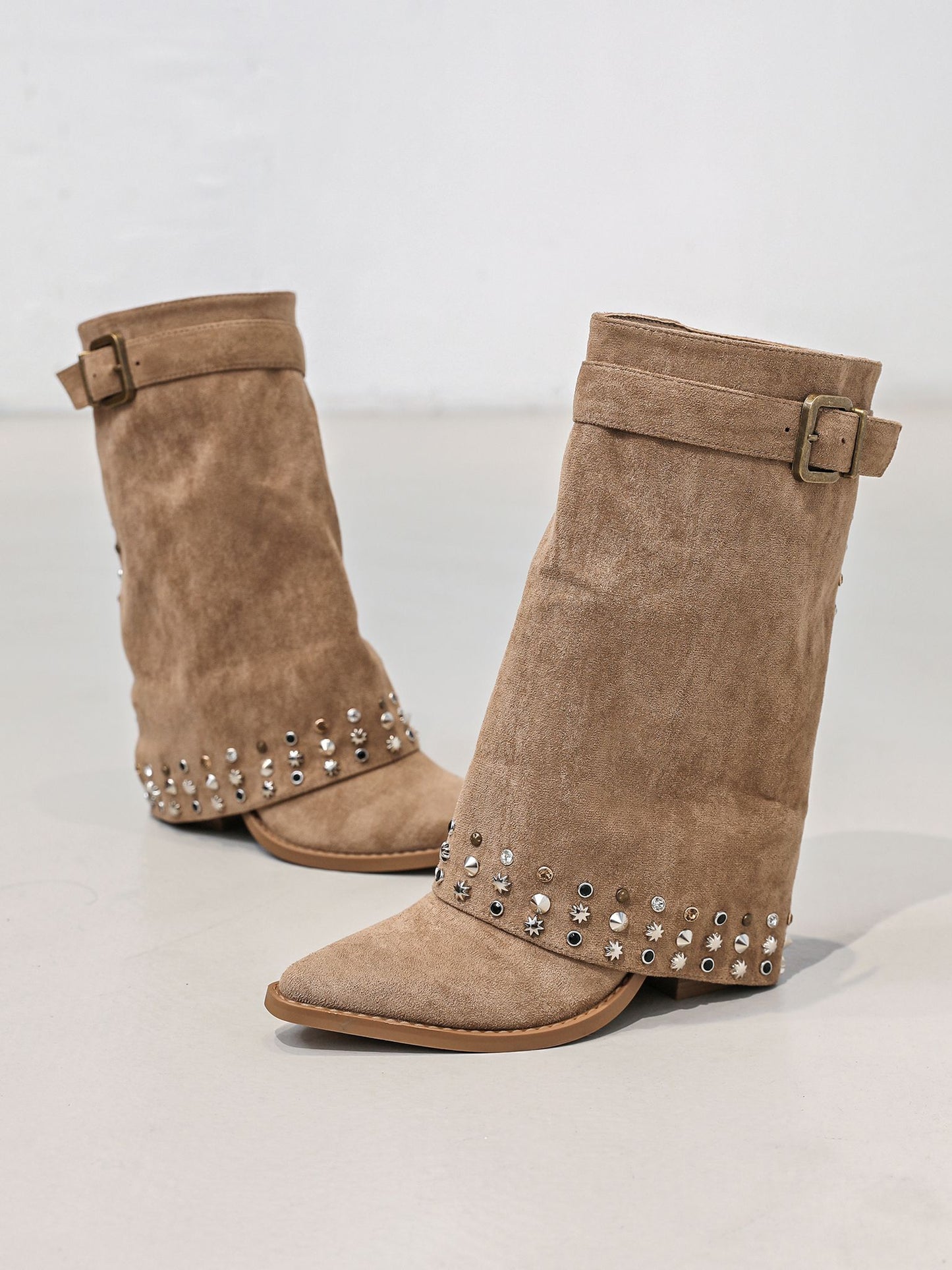 Tessy Taupe Boots