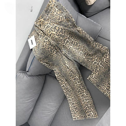 Retro Leopard High Waist