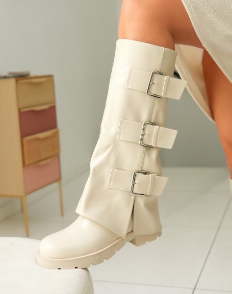 Cassie Beige Boots